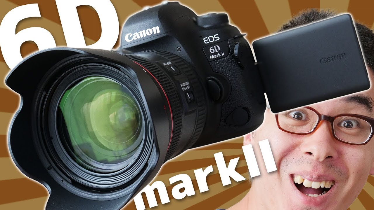 待望のバリアングルモニター付きフルサイズ一眼！Canon EOS 6D mark II がやってきた！