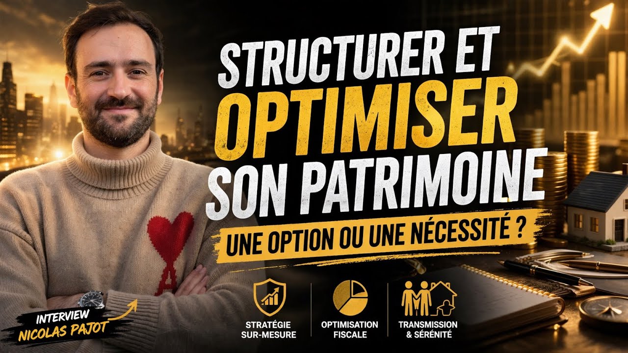 Structurer et optimiser son patrimoine: une option ou une nécessité? -  Interview Nicolas Pajot