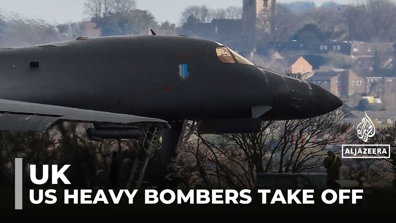 US heavy bombers take off from UK: Fairford air base used for strikes on Iran