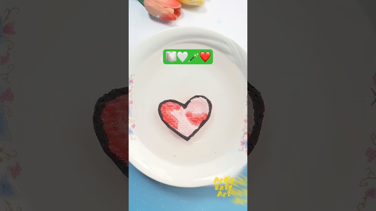 Magic 🪄 Art! Tissue paper 🧻 & Water 💧 activity  ⁠