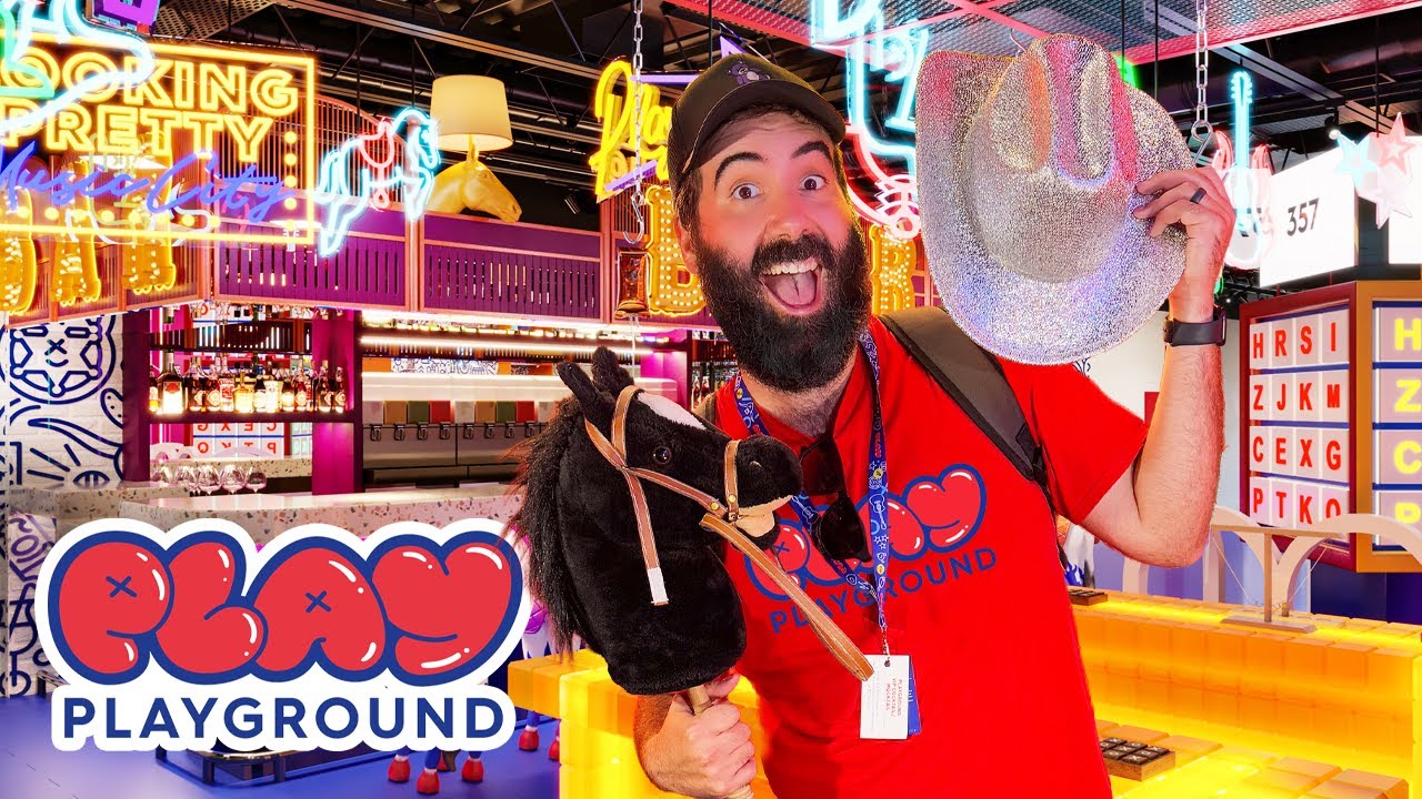 Insane Giant Games на игровой площадке Play Playground в Нэшвилле!