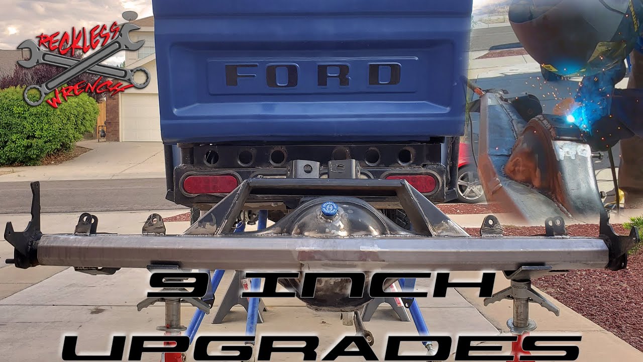 Ford 9 Inch Axle Upgrades - Axle Truss, Skid Plate & Drain Plug - Reckless Wrench Garage