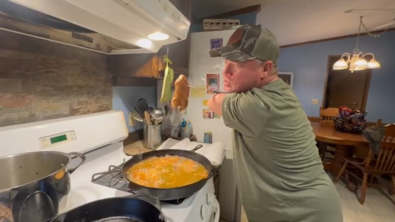 Cooking Comfort Food on a Cold Winter Day