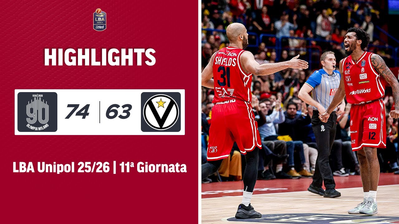 Olimpia Milano - Virtus Bologna Extended Highlights