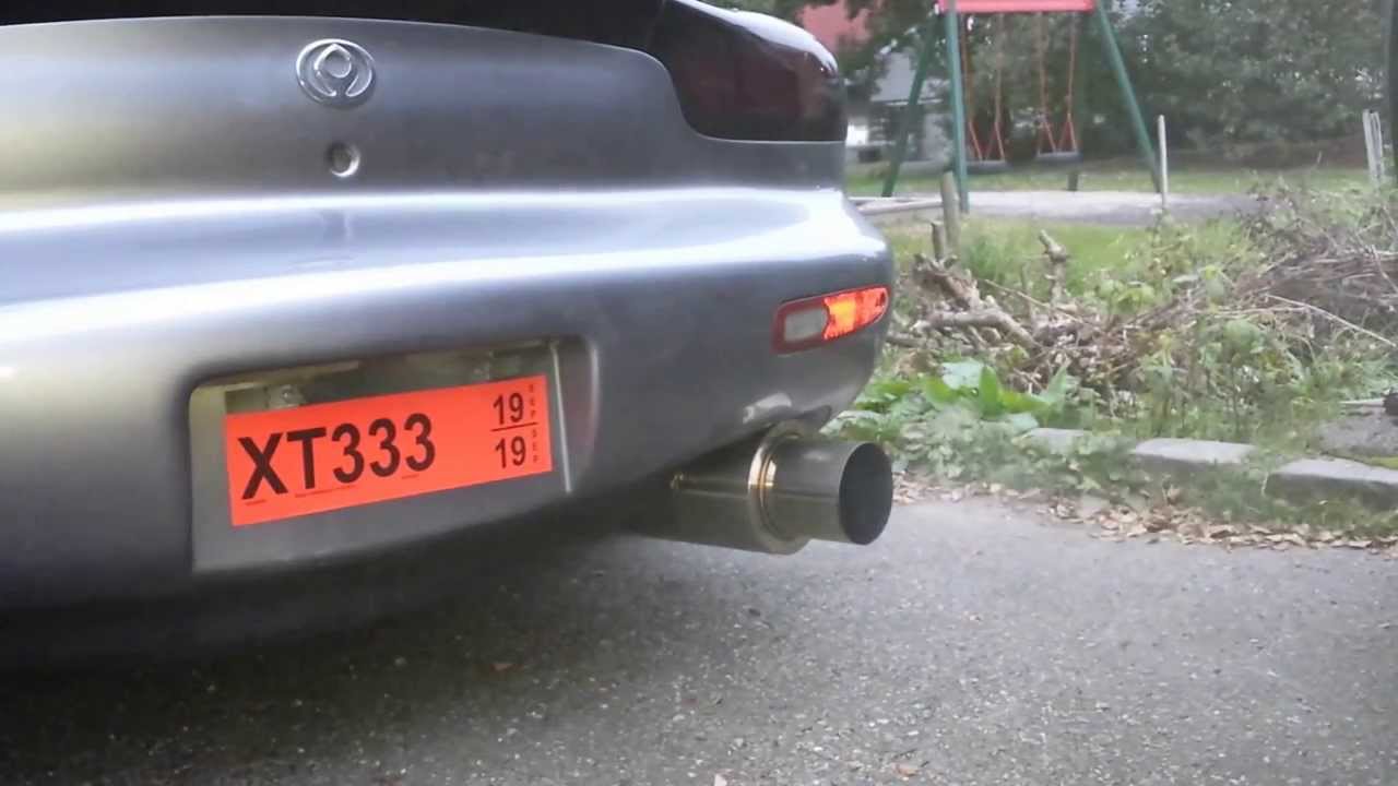Rx7fd big streetport 850rpm manually