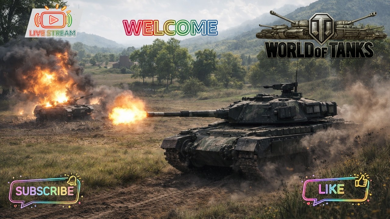 wot live | welcome | playing WOT frontline  so many tanks steel i feel alone | wot2.1.1 day-11🚚😊🥰