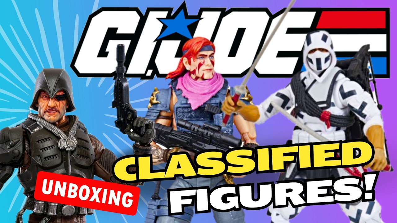 GI Joe Classified Unboxing