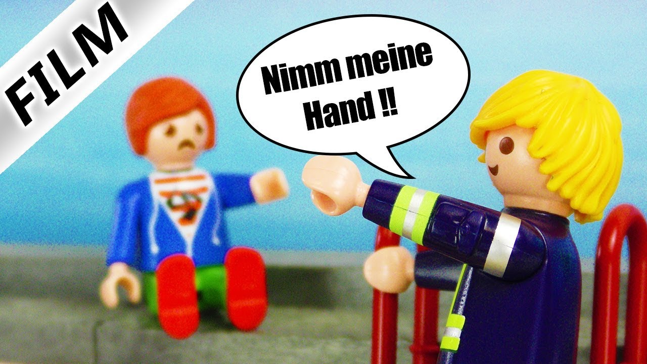 Playmobil Film deutsch | JULIAN VOM DACH - Feuerwehr Einsatz wegen Versteckspiel | Familie Vogel
