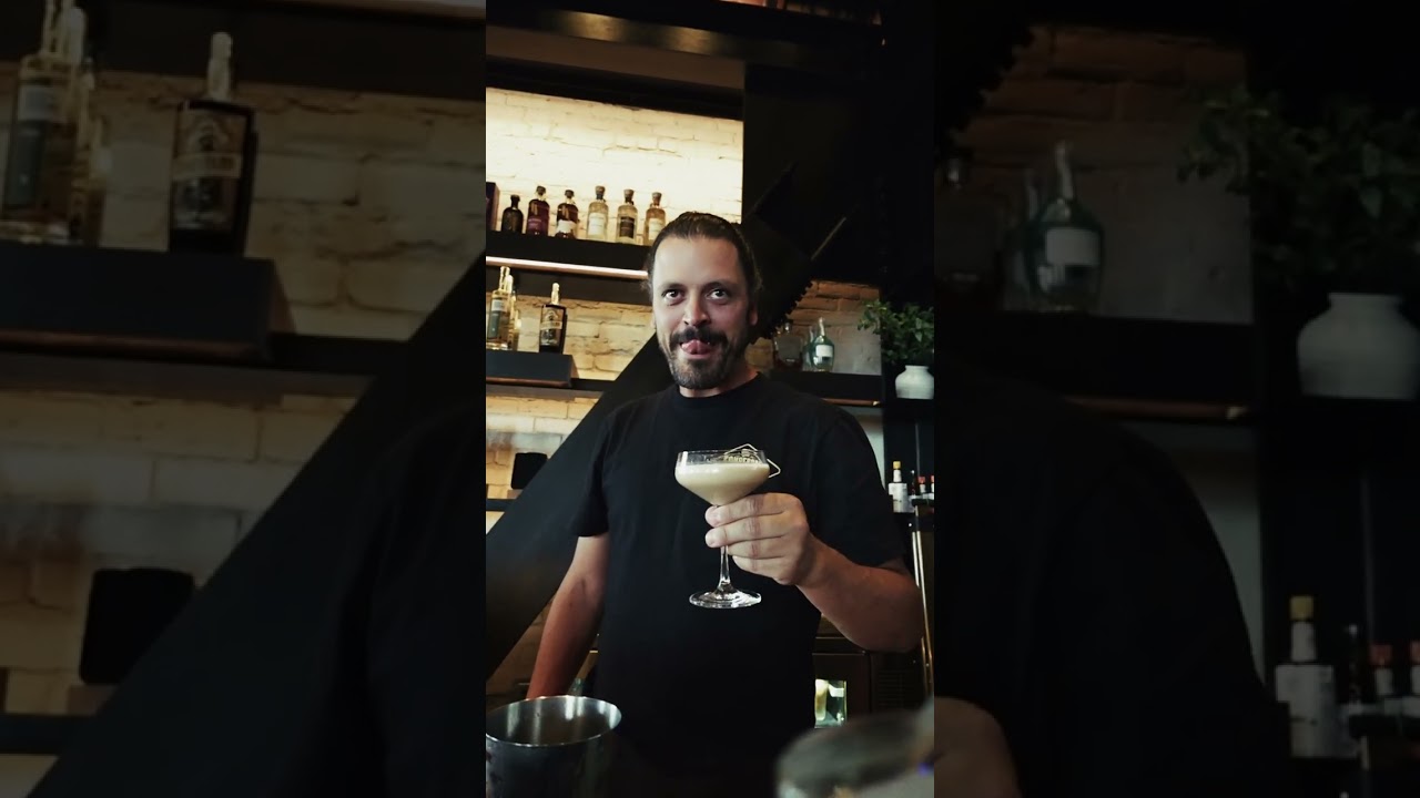 Luke Huff Makes A Drink