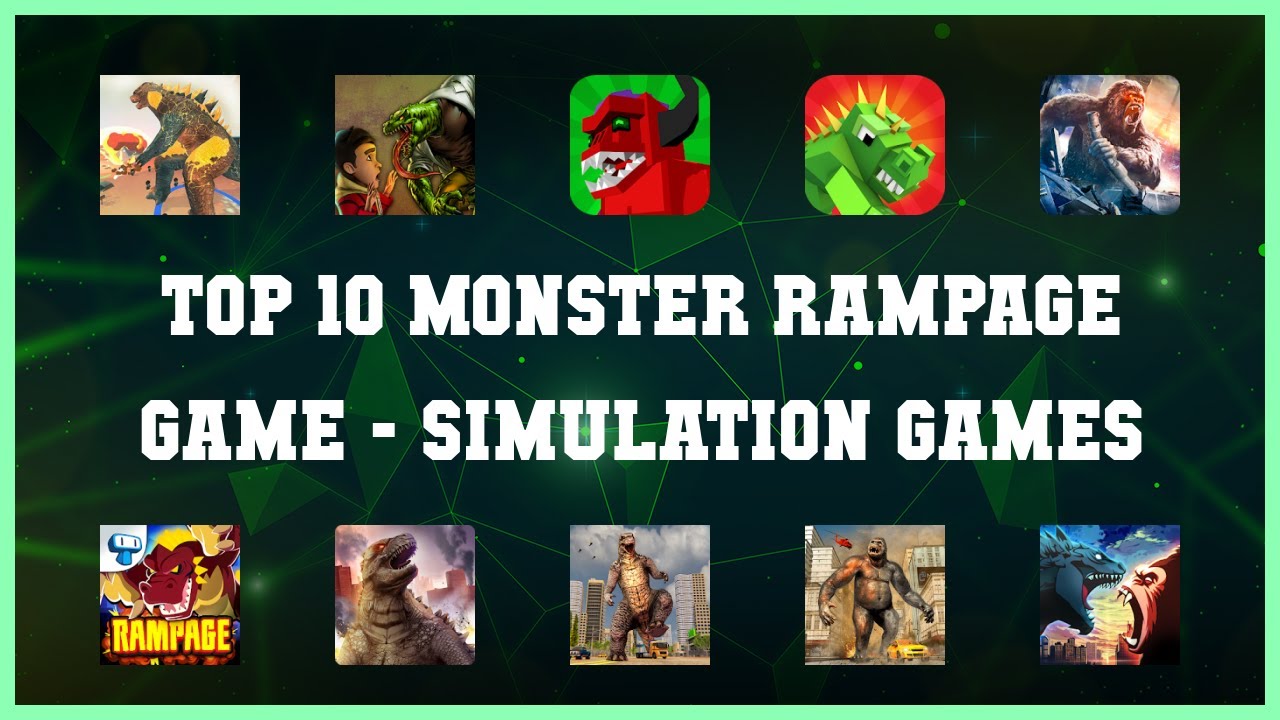 Top 10 Monster Rampage Game Android Games