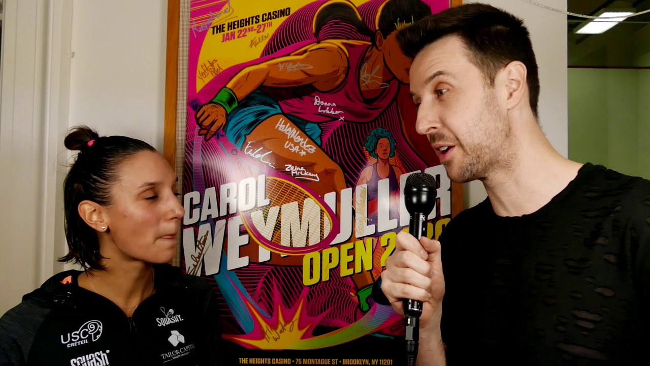 Camille Serme Advances in Brooklyn | 2020 Weymuller Open