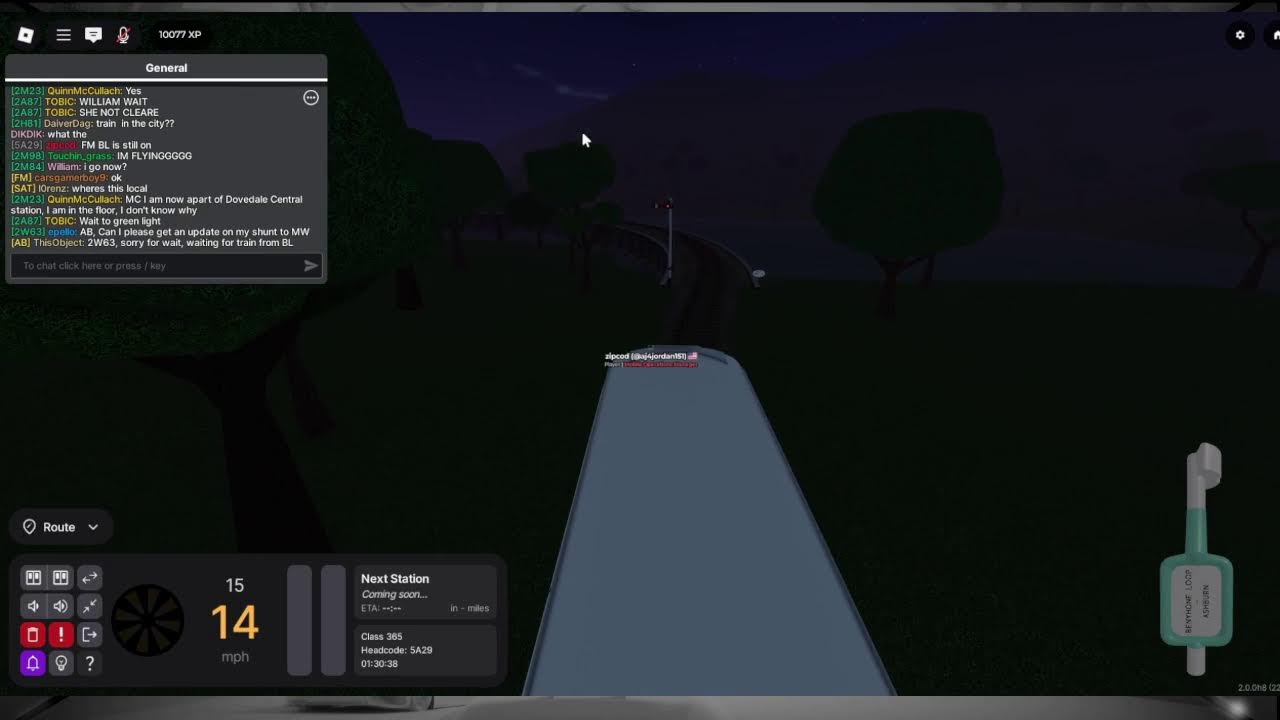 Dovedale Railway Live Driving Session!