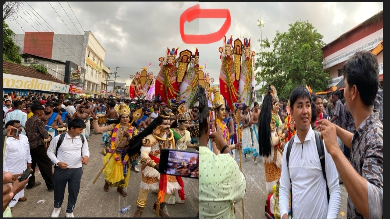 Oachira Parabrahma Temple 28 Onam 2023| Kerala Temple Festival Procession