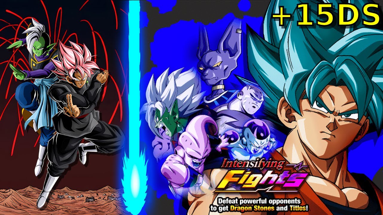 +15 DS POR LA CARA -  Intensifying Fights Stage 10 | Dokkan Battle