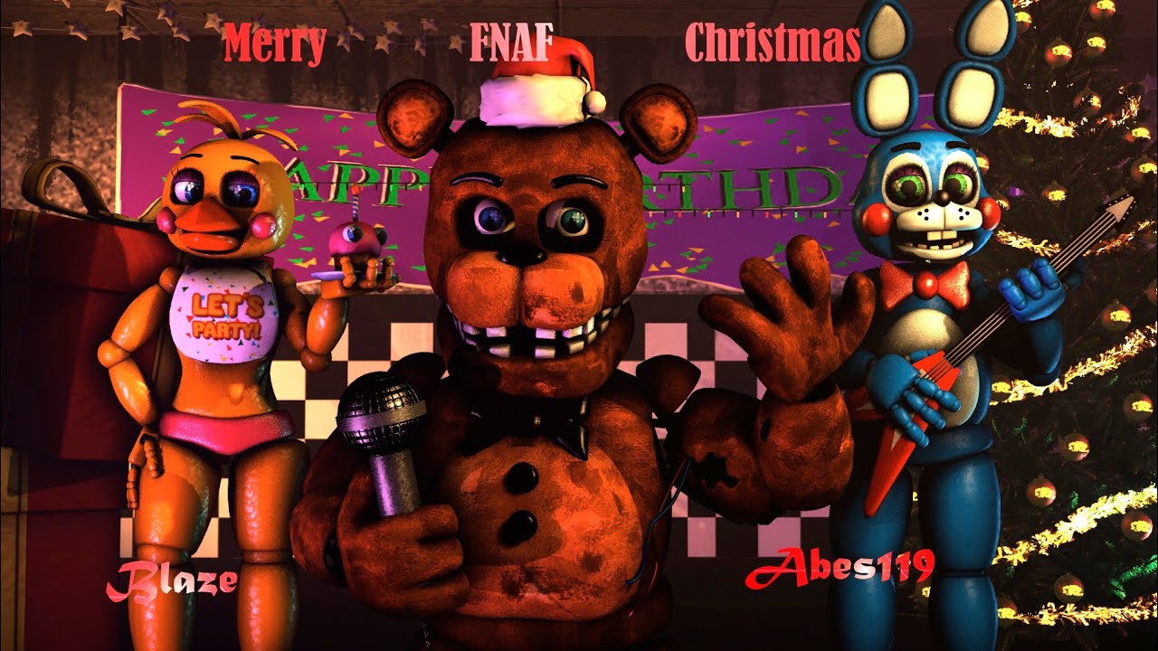 [SFM FNAF] Merry FNAF Christmas Song by JT Music (Collab with Blaze)
