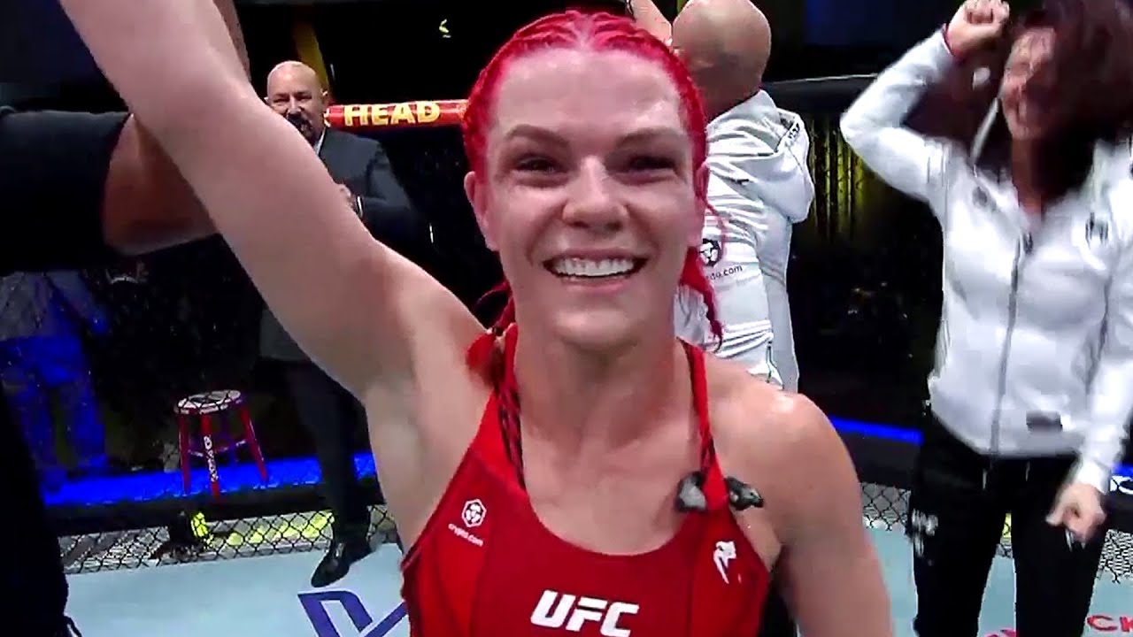Gillian Robertson Octagon Interview | UFC Vegas 60