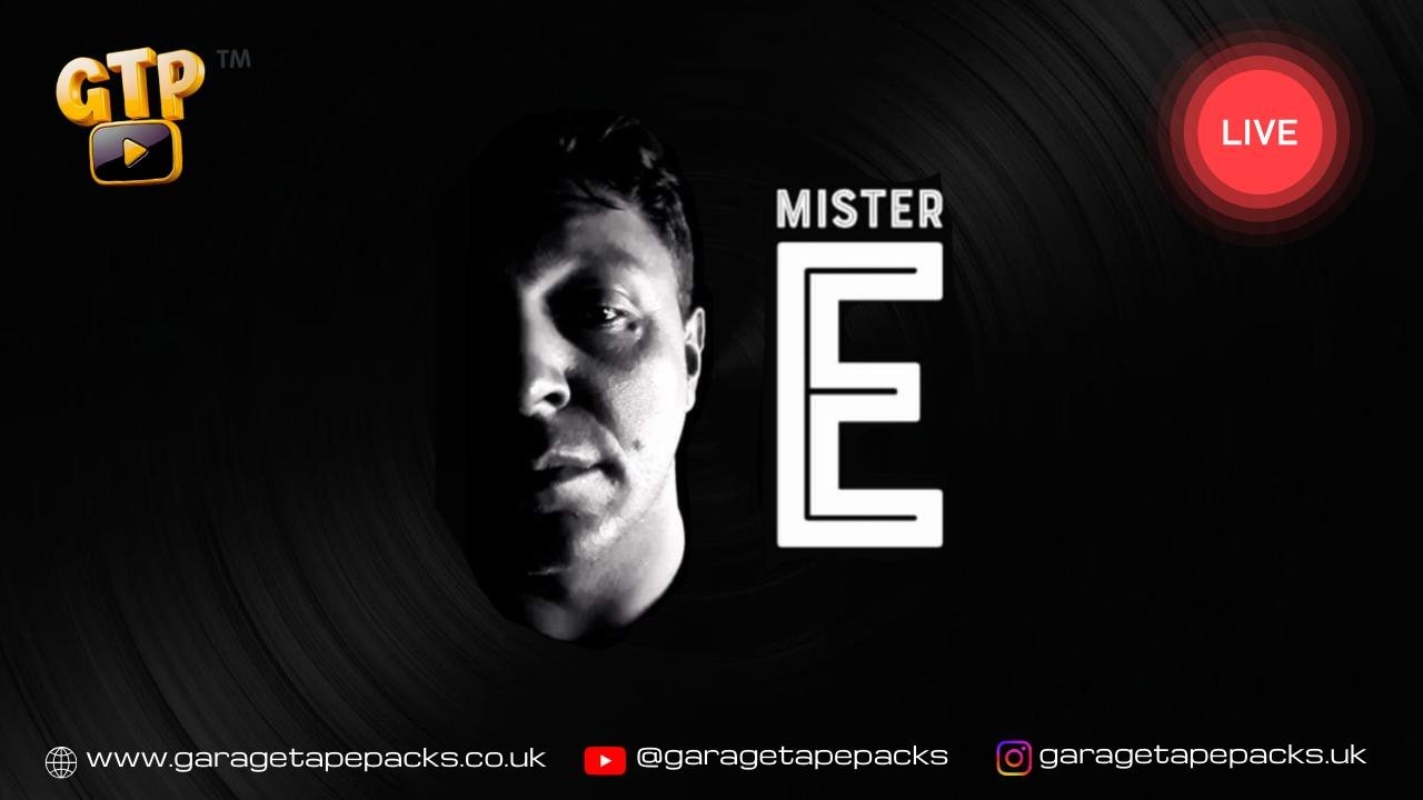 House & Garage Live Studio Mix: Mister E (Definitive UKG Session) | GTP