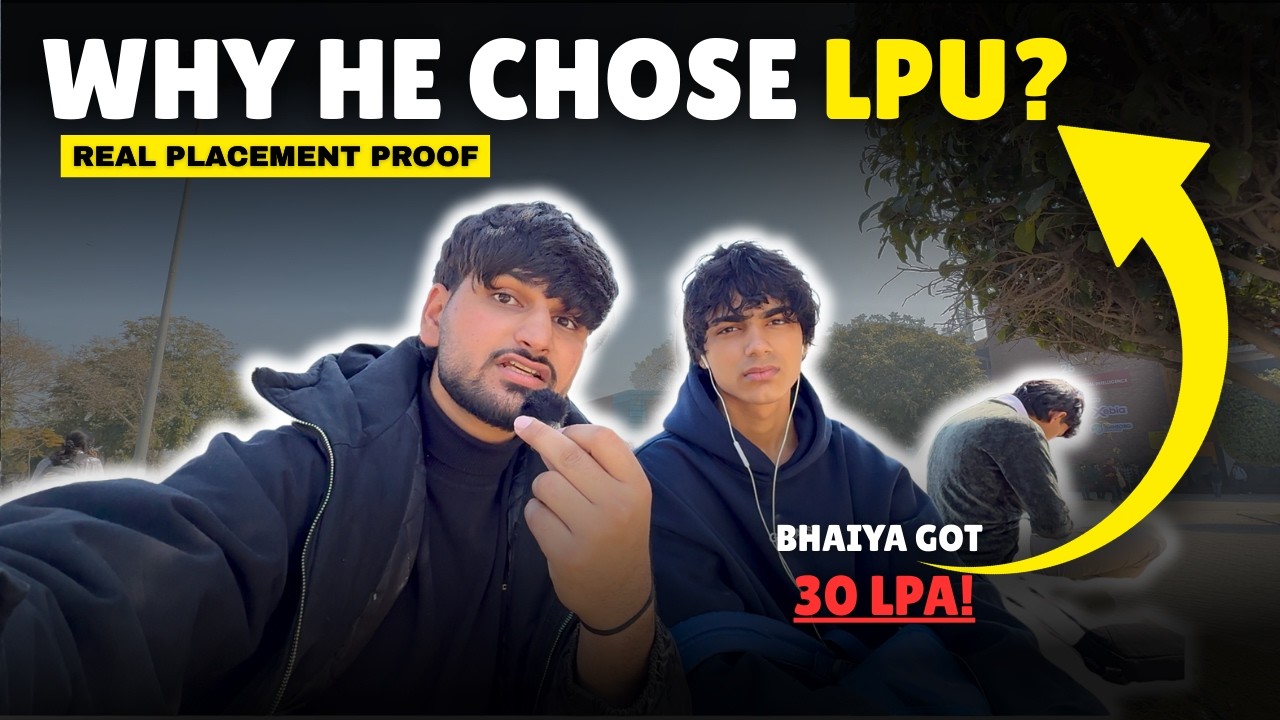 LPU Placement Reality 2026 | 30 LPA Package Proof 🔥 #lpunest