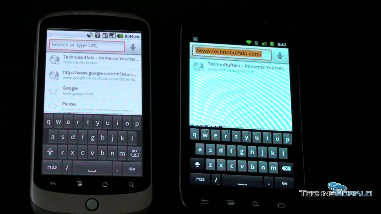 Google Nexus S vs. Nexus One