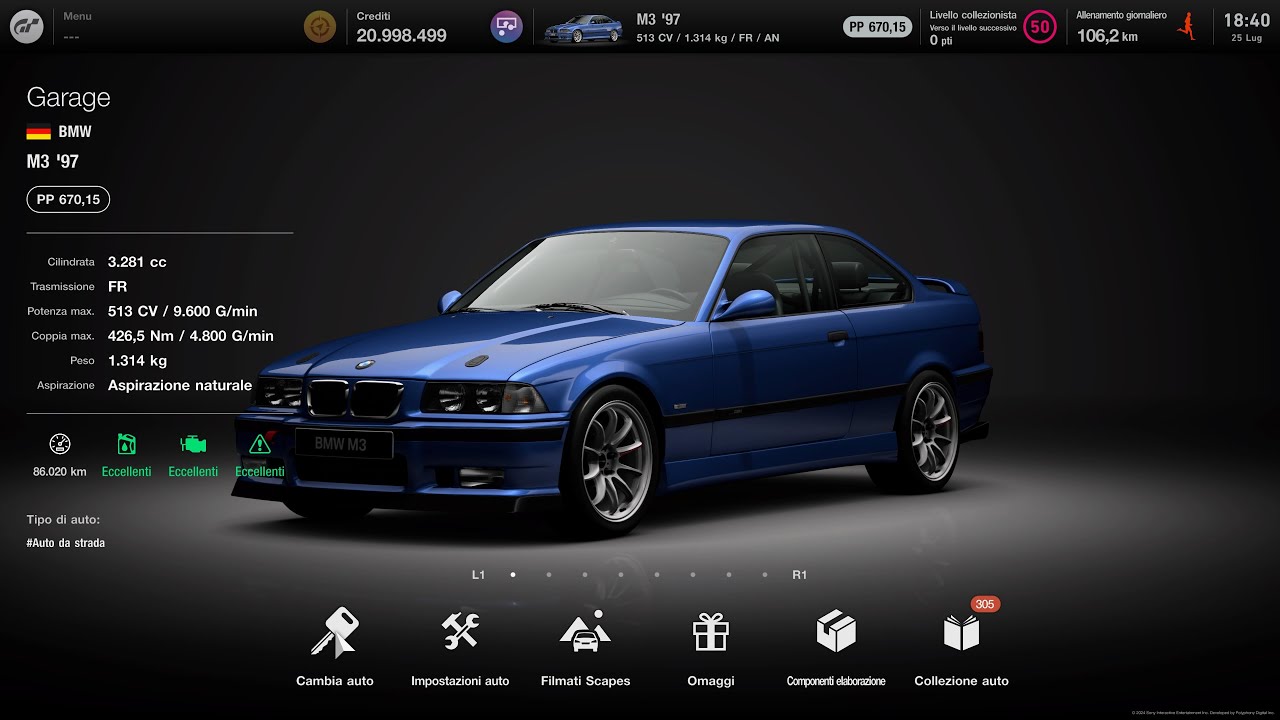 GT7 LE MANS 700PP - BMW M3  E36  '97