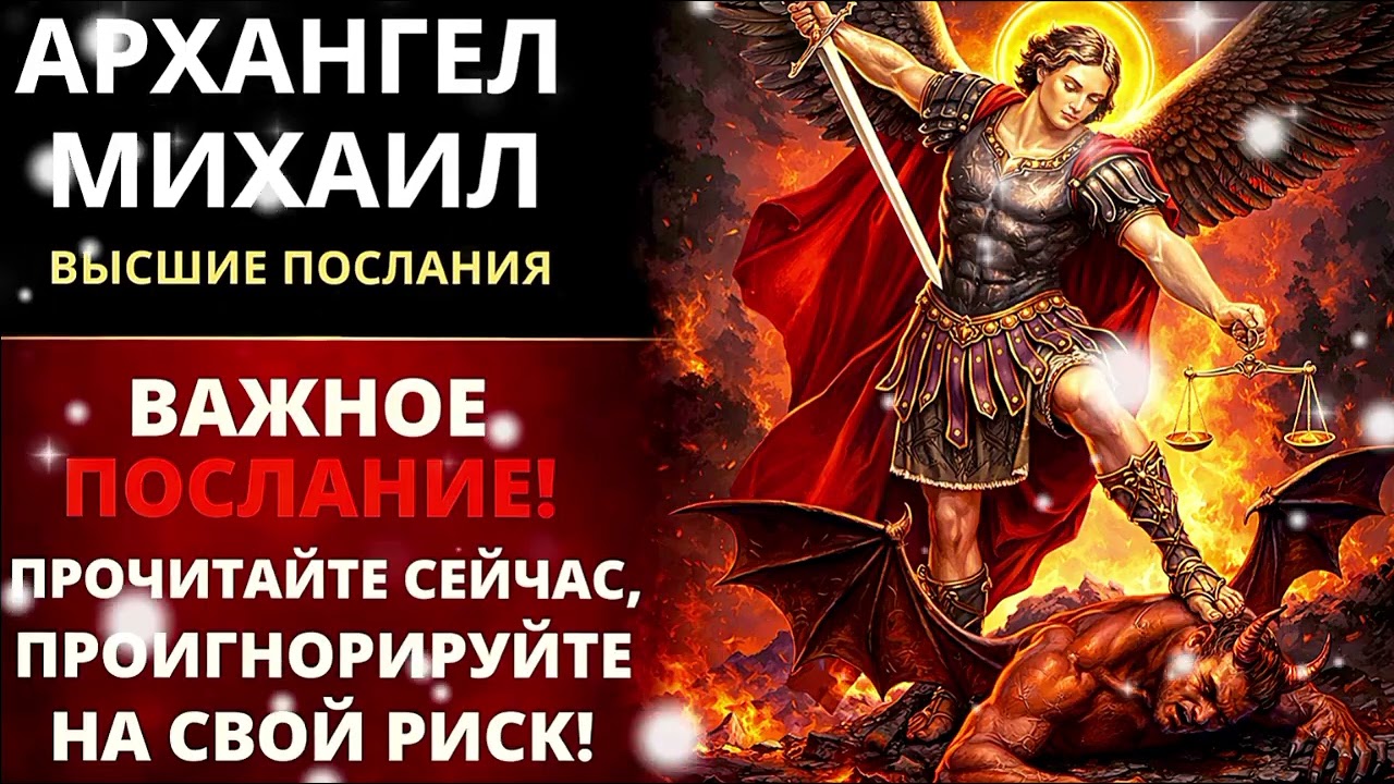⚔️ АРХАНГЕЛ МИХАИЛ: ВАЖНОЕ ВЫСШЕЕ ПОСЛАНИЕ — ПРИШЛО ВРЕМЯ УСЛЫШАТЬ СЕБЯ И НЕ ИГНОРИРОВАТЬ ЗНАКИ ✨