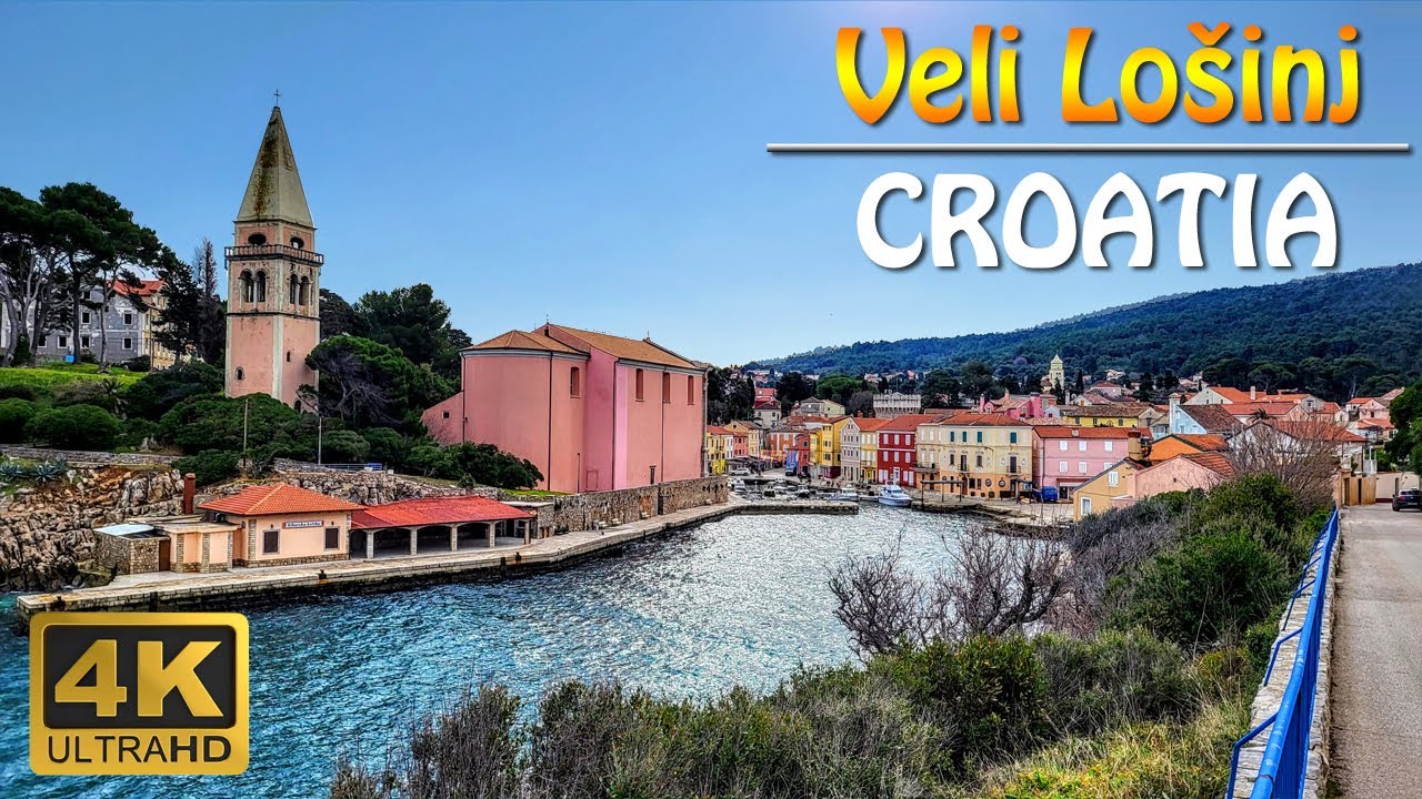 The Enchanted Village of Veli Lošinj by the Adriatic sea