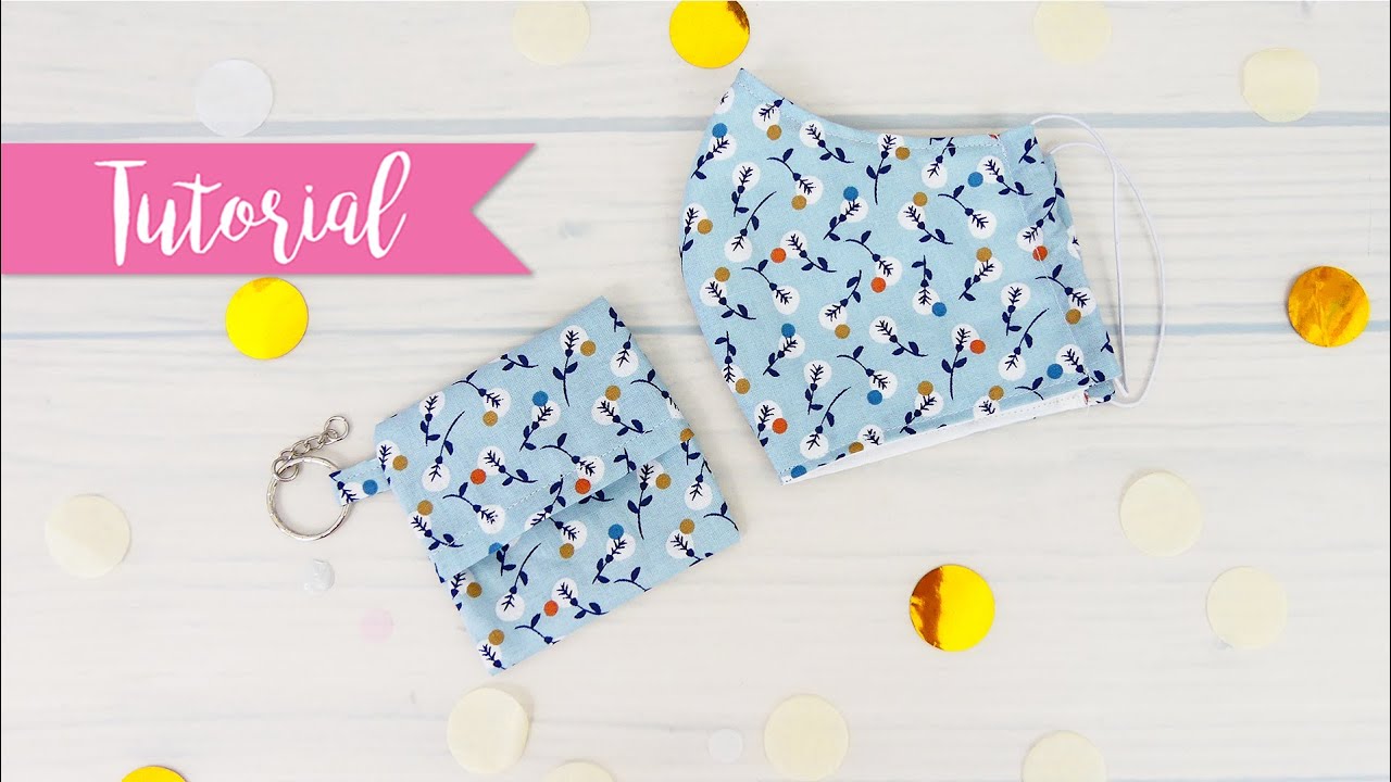Cricut Tutorial #20 Porta mascherina in stoffa - DIY Face mask Case
