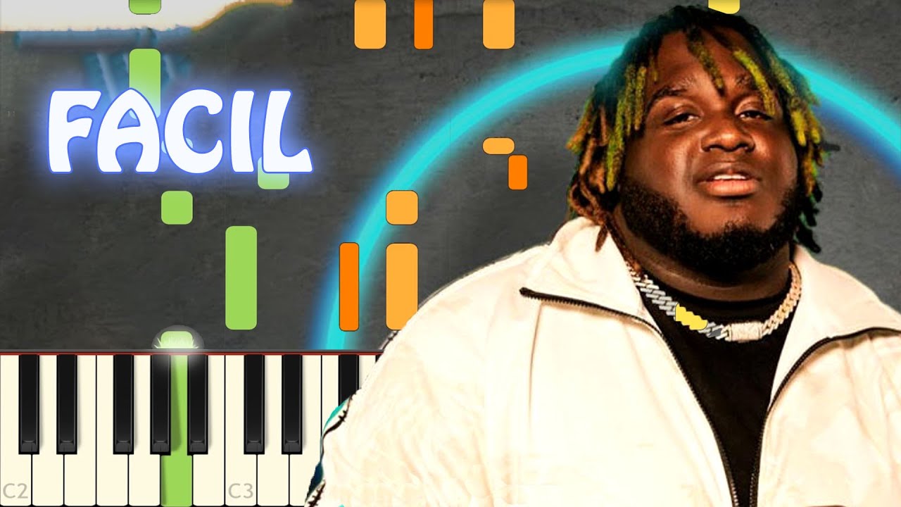 Otro Trago - Sech ft.  Darell - Piano Facil - Synthesia