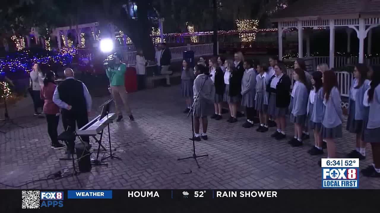 The Academy of our Lady Choir performs at Celebration in the Oaks
