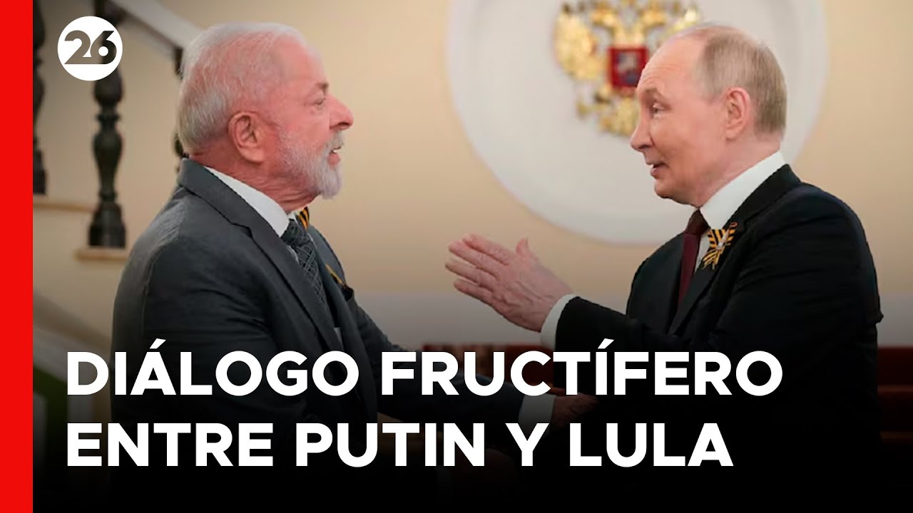 🇧🇷 BRASIL | Lula Da Silva dialogó con PUTIN sobre la PAZ con Ucrania