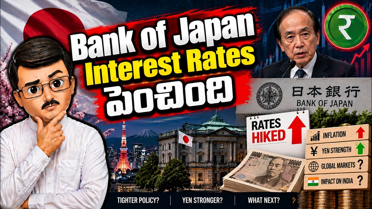 Japan Rate Hike! Rupayi Telugu