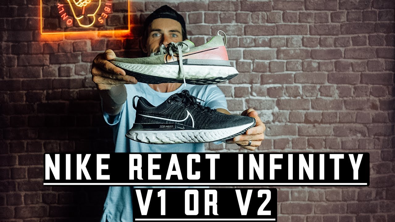 NIKE REACT INFINITY FLYKNITY: 1 vs. 2