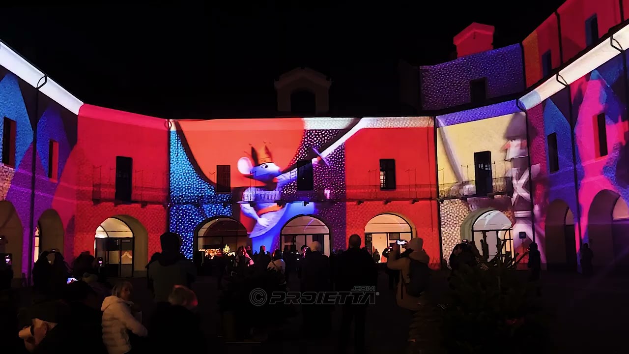 Forte di Bard - Lo Schiaccianoci Videomapping 360&deg; - Proietta