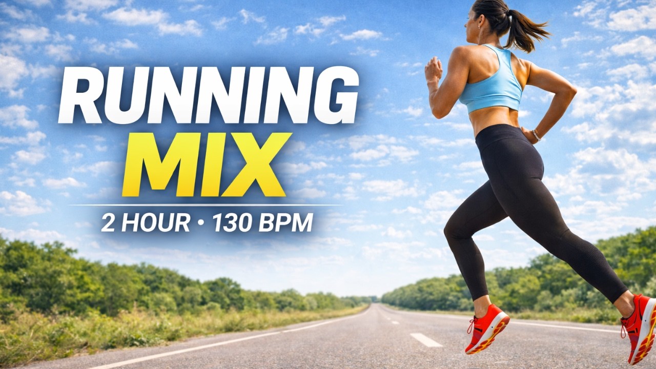 🎧 2 Hour Running Music 🔥 130 BPM Non-Stop Workout Playlist 2026