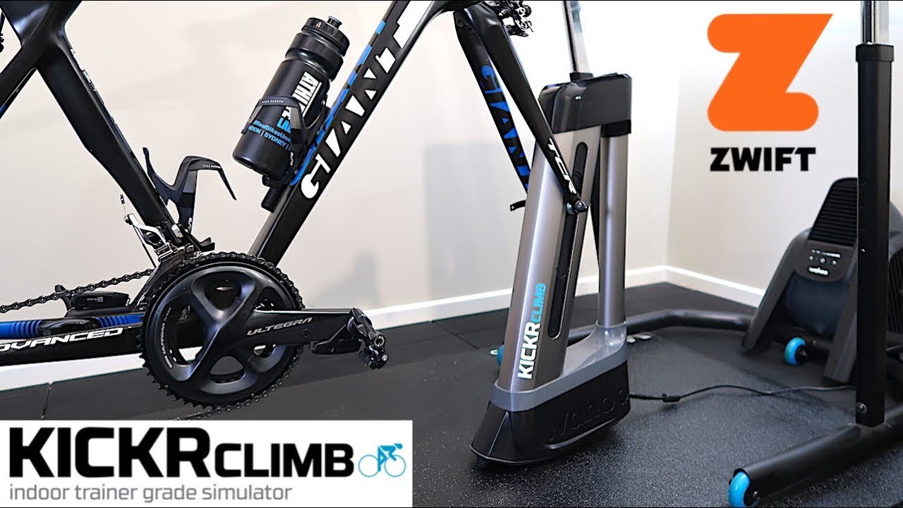 Wahoo Kickr CLIMB Gradient Simulator: Zwift Setup How To