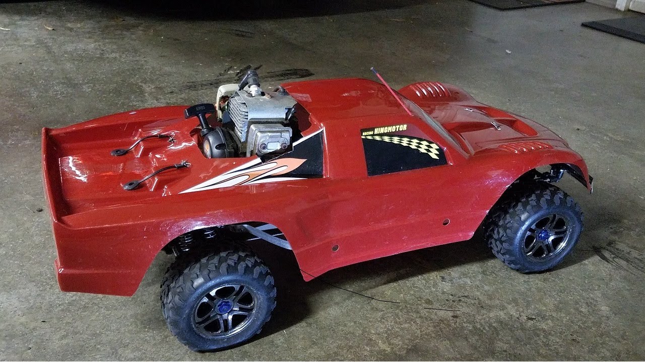 Weed eater RC Truck- Custom 1:5 Traxxas Emaxx- Maxx Echo