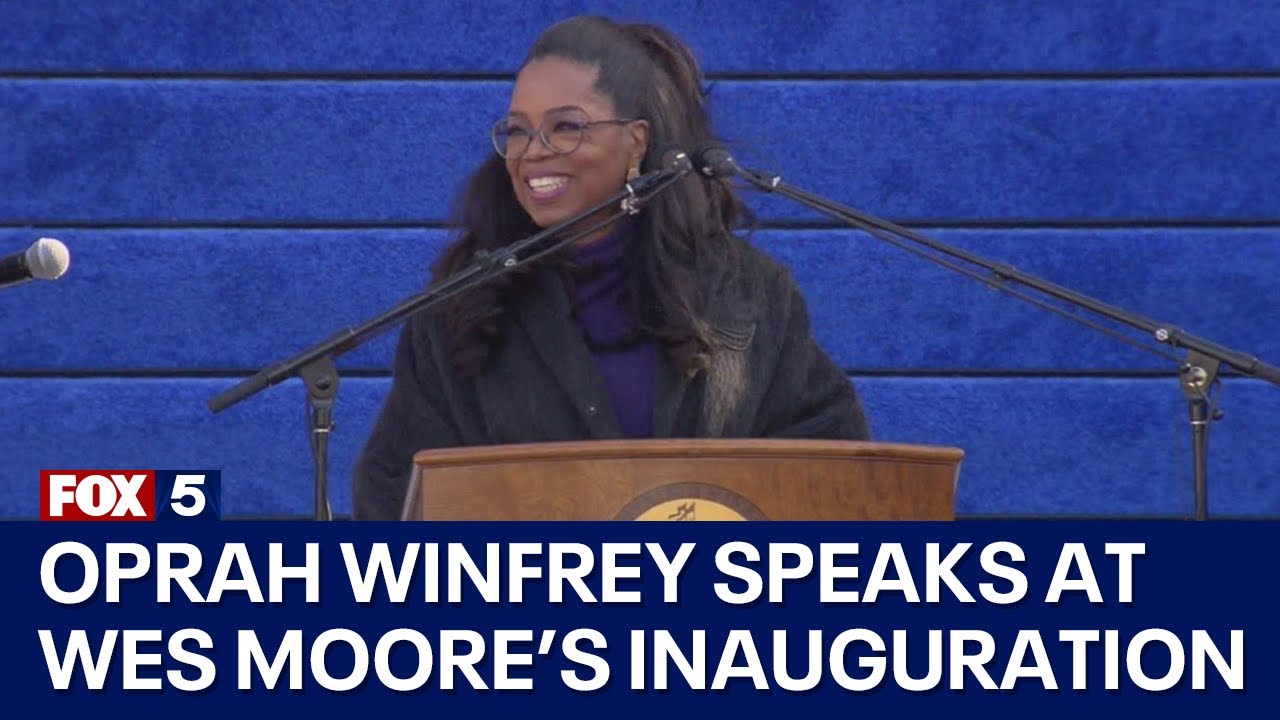Oprah Winfrey speaks at Maryland Governor Wes Moore&rsquo;s inauguration | FOX 5 DC