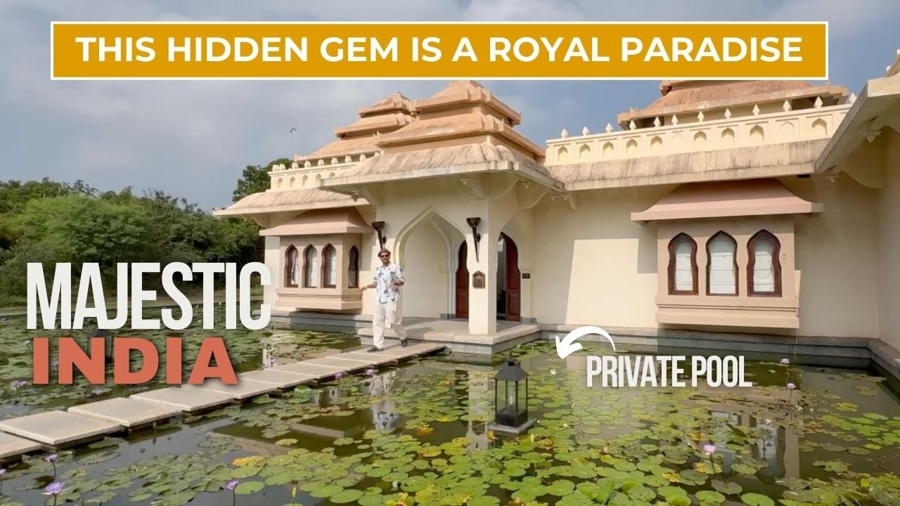 This beauty in India beats Bali and is a romantic hidden paradise | Evolve Back Hampi Property tour