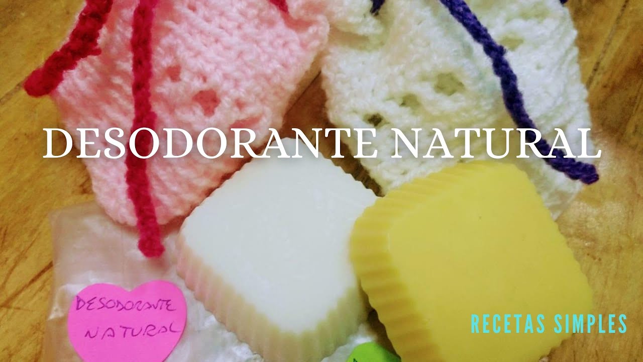 Desodorante natural sólido || Fácil y super BARATO! || Recetas Simples