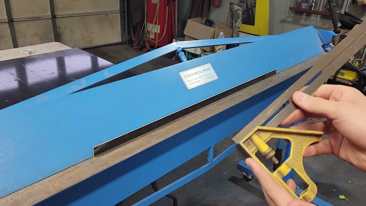 how to make sheet metal decking for a racecar.