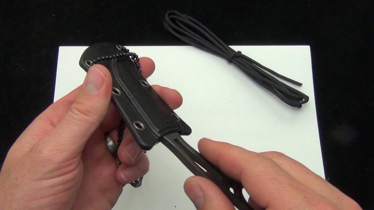 Schrade Karambit Neck Knife... is it enough?