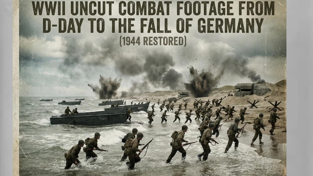 WWII Uncut: Restored Combat Footage from D-Day to Germany&rsquo;s Fall (1944)