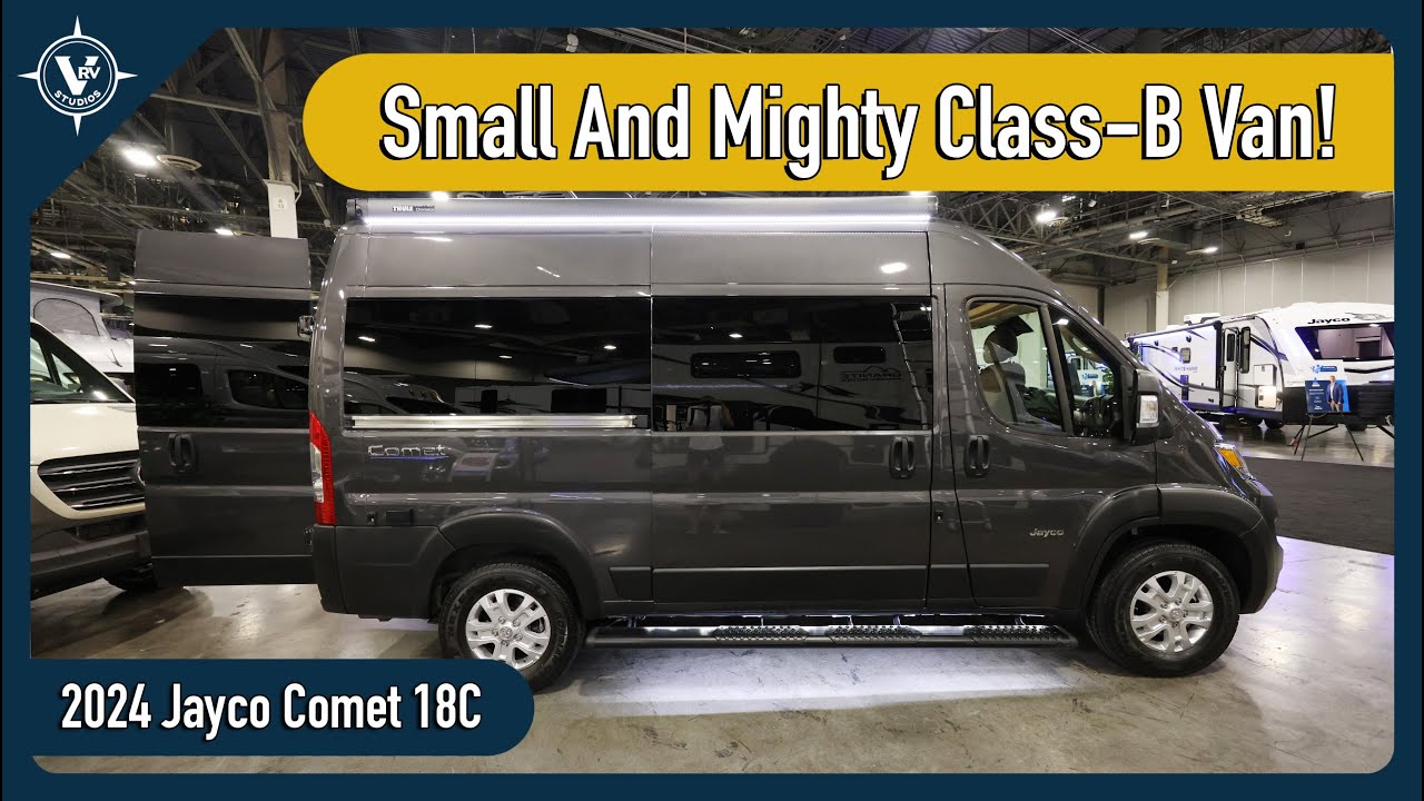Check Out Jayco's NEWEST Class-B Van! | 2024 Jayco Comet 18C