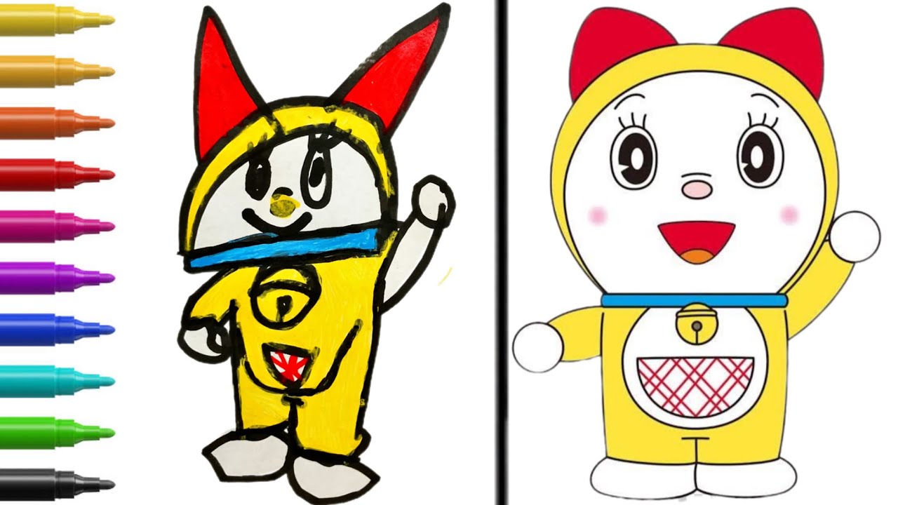 How to Draw Dorami | Step-by-Step | #doraemon #Dorami