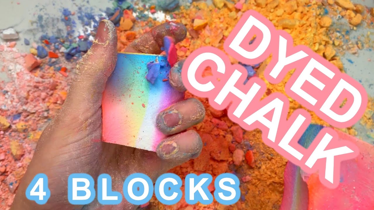 DYED CHALK | 4 BLOCKS