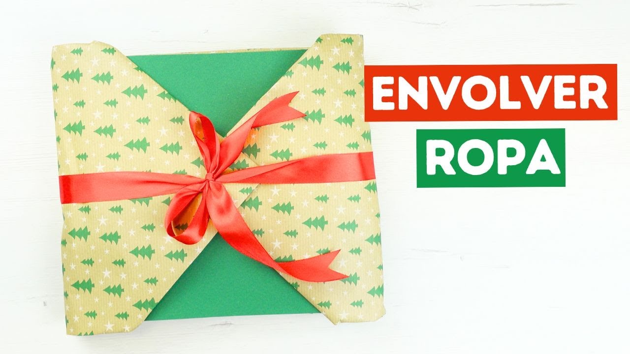 🎁 C&oacute;mo envolver ropa para regalo &iexcl;F&aacute;cil y original!