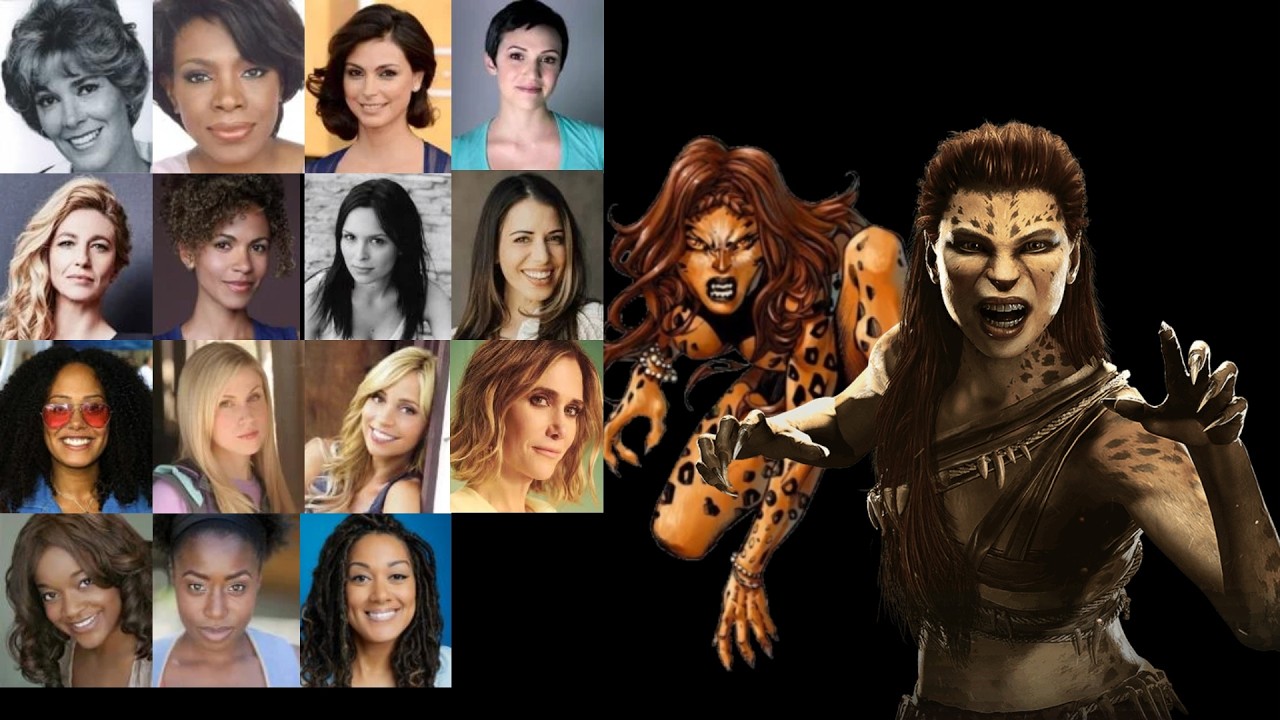 Animated Voice Comparison- Cheetah (Wonder Woman)