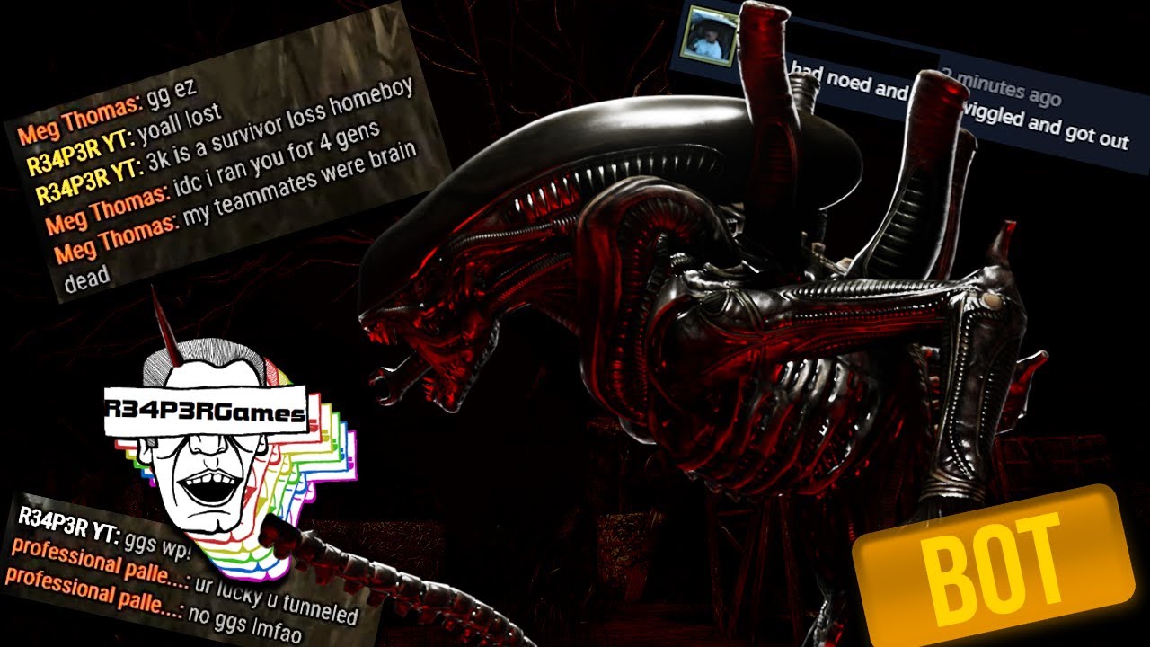 EVERYBODY HATES ALIEN PT.2! (SALT COMPILATION) | Dead by Daylight