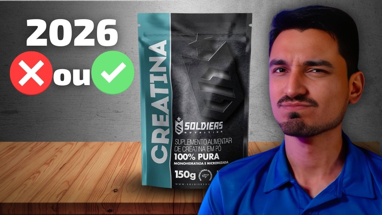❌Creatina SOLDIERS Ainda é Confiável em 2026?🤔 Laudo Novo + Polêmica 🔬Ainda VALE a PENA?