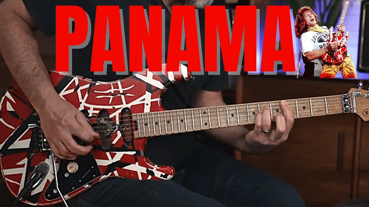 Это, пожалуй, самый подробный урок, который я когда-либо давал — Van Halen Panama — урок игры на ...